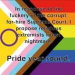 Nicole Maines Instagram - Spread the word. #PrideYearRound #PrideYear #PrideWontEnd #KeepYourFlagsUp