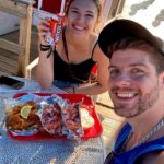 Nicole Maines Instagram – We went to @reds_eats for the world’s best lobster roll. Checks out. 💯🦞 #Maine #Goodtobehome