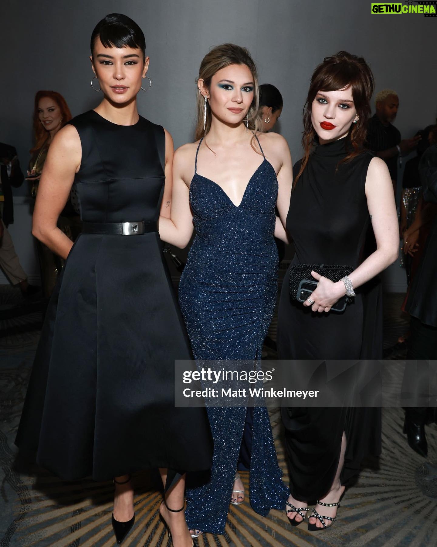 Nicole Maines - 32.3K Likes - I had such a magical time at the #glaadawards last night. New friends, old friends, and lots and lots of legends! Congratulations to all of the nominees who are moving the needle forward for representation throughout media. And special congratulations to the entire cast and crew of @yellowjackets on their WIN!