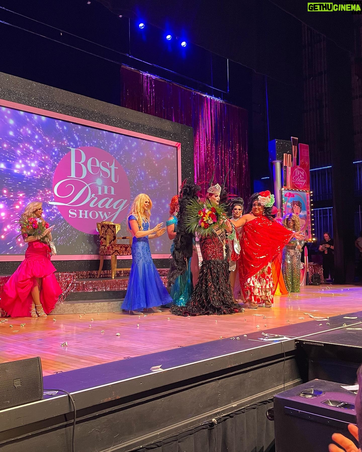 Nicole Maines - 16.9K Likes - How was your Sunday night? I got to spend it with friends judging the @bestindragshow!!! I went in with high expectations and yet they were still exceeded! The queens were phenomenal and it was all to support @alliancehh, which provides housing and social services to those living with HIV/AIDS.
Another big congratulations to all of the contestants, and one more for @gin.jinka on her epic snatching of the crown!
All in all a wonderful night. Thank you @hucktug for inviting me. I’m looking forward to next year already 😉
And you know, maybe I went a little heavy on the nose contour, but I’m sorry, is this a Drag Show? Sue me.
#Drag #dragisnotacrime #charityevent #redcarpet