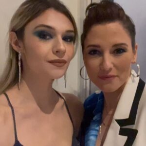 Nicole Maines Instagram - In celebration of @chy_leigh’s birthday, I would like to remind you all that we still got it. Happy birthday my love 💙 miss getting to goof off with you #supergirl #supergirlcw #alexdanvers #nianal #lgbtq