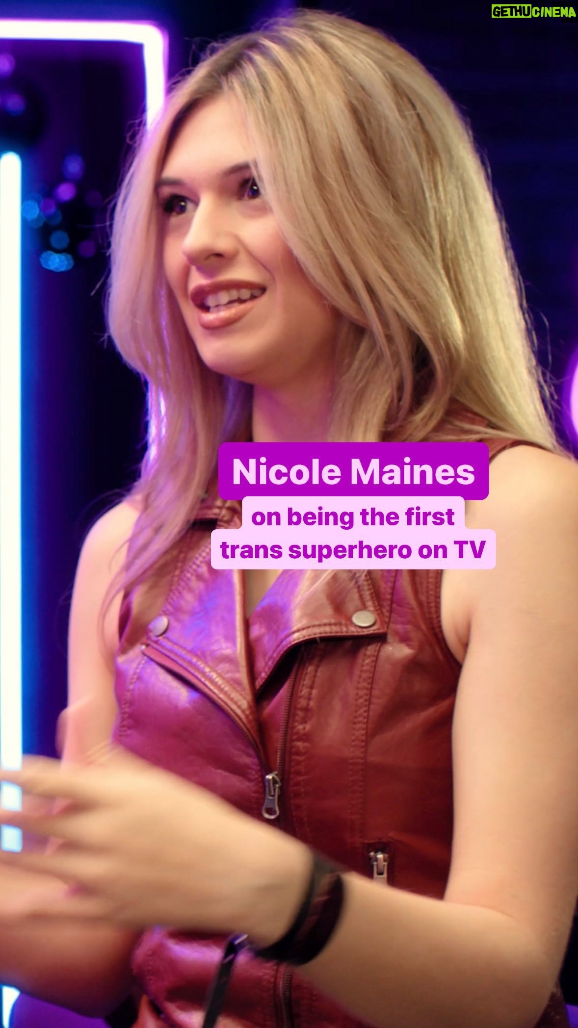 Nicole Maines - 18.1K Likes - To more firsts for trans representation – and seconds, thirds, & beyond. Happy #TransDayOfVisibility! 🏳️⚧️🤍
Thank you, @nicoleamaines, for a truly iconic episode of #LogoSpill with @johnnysibilly! Watch now at the link in bio.