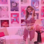 Nicole Maines Instagram – @azietesfai took me to the #poolsidewithpoosh 80’s party and I turned into the stressed out working mom I always knew I could be. 

@poosh