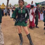 Nicole Maines Instagram - Yesterday I went on a quest. #renfaire