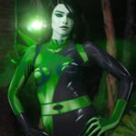 Nicole Maines Instagram - “I am EVIL! Have I made myself clear?” 💚🖤💚 📸: @photosaiyan #cosplay #Shego #kimpossible