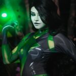 Nicole Maines Instagram - “I am EVIL! Have I made myself clear?” 💚🖤💚 📸: @photosaiyan #cosplay #Shego #kimpossible