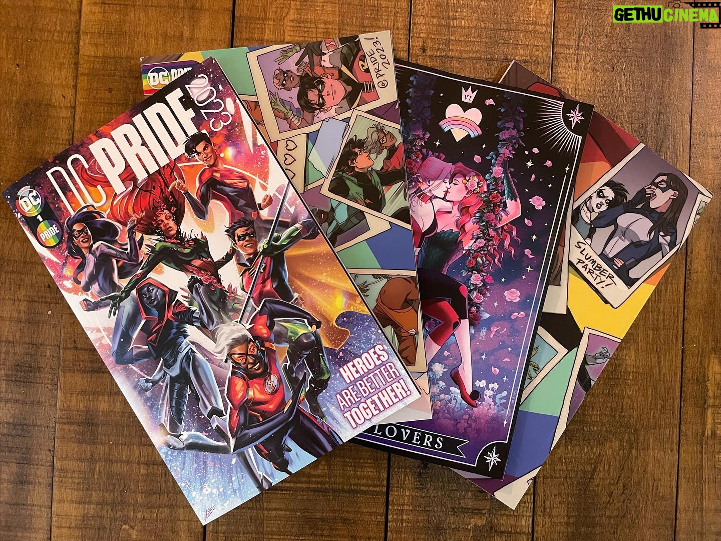 Nicole Maines Instagram - It’s that time of year again! Pick up this year’s #DCPride anthology (featuring an all new preview of Bad Dream: A Dreamer Story) now! @dcofficial #HappyPride #comics #Dccomics #lgbtq #pridemonth