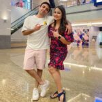 Nidhi Uttam Instagram - Jab we met😍🥳🥰 @ayush_viz & @sakshikohli02 @themohitpathak