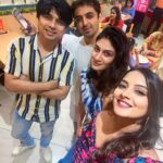 Nidhi Uttam Instagram - Jab we met😍🥳🥰 @ayush_viz & @sakshikohli02 @themohitpathak