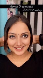 Nidhi Uttam Instagram - NAVRASA ~ Diving deep into the ocean of NAVRASA , where every emotion is a masterpiece waiting to be felt. 🌊✨ #Navrasa #EmotionalJourney #InnerCanvas #journeyofanactor #lovemonth Do you resonate with these emotions in your life✨?