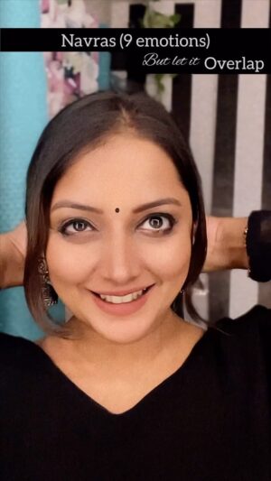 Nidhi Uttam Instagram - NAVRASA ~ Diving deep into the ocean of NAVRASA , 
where every emotion is a masterpiece waiting to be felt. 🌊✨ 
#Navrasa #EmotionalJourney #InnerCanvas #journeyofanactor  #lovemonth 

Do you resonate with these emotions in your life✨?