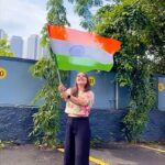 Nidhi Uttam Instagram - Lehraa Do Tiranga 🇮🇳 ✨🧡🤍💚When I see the Tricolour flutter in the air so high, I am reminded of the noblest of traditions in the world. Let my spirit soar high every time I see the flag soar up in the air. 🇮🇳✨