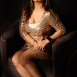 Nidhi Uttam Instagram - Shimmering in gold, living my fairytale dream. ✨✨ #GoldenMoments #sparkleandshine Mua : @makeupbyvaish Captured by : @faizialiphotography Edit by @safyanali_retouching Styled by me🤩 #loveforcamera #photoshoot #goldendress