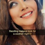 Nidhi Uttam Instagram - ✨Embracing the glamorous vibes, one shimmer at a time. 💄✨Get ready with me for a party look✨ Products used @hudabeauty @maybelline @facescanada Outfit : @forevernew_india #glamorous #beautymagic #getreadywithme #glamtransformation #GlamSquadGoals #elegancepersonified #beautybeyondboundaries #glowupjourney