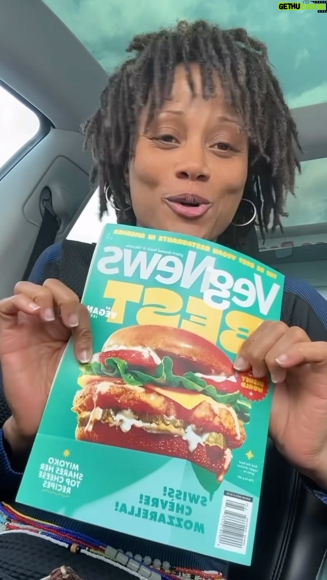 Nika King Instagram - Ya girl is in the latest edition of @vegnews 🌱 . #followthevegan #vegan #govegan #plantbased #veganbabyphat