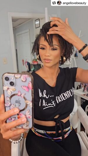 Nika King Instagram - When a make up artist can get my brows right and speak life into me, I know she’s a keeper. 
💄@angellovebeauty
#icleanupnice #nikaking #workinprogress #jokes #biaintfriendly
