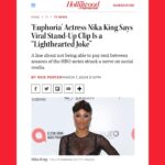 Nika King Instagram – Let me set the record straight 
.
#followthefunny #nikaking #comedy #darkcomedy #drama #idoboof #euphoria #rue #ruemama #ruemamawildin