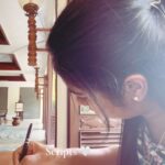 Nikhila Sankar Instagram - Love writing more than typing…. 🤍💜