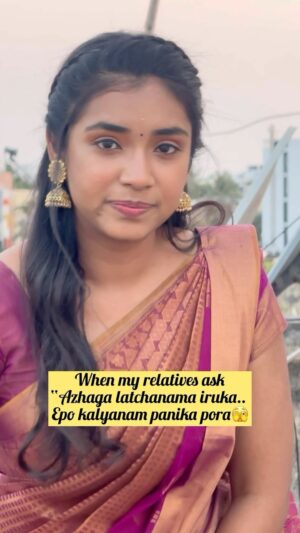 Nikhila Sankar Instagram - Any more questions!? 😁😌

#marriage #relatives #jokes #funny
