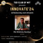Nikhila Sankar Instagram – Up next on our speaker roster is the renowned Ms. Nikhila Sankar.β¨
A versatile talent and a multi faceted personality who thrives as a dubbing artist, singer and an engineer.
She’s the celebrated actress from the recent blockbuster “Lover”β€οΈ
Catch her insipiring talk on 29th February 2024, at Rajam Hall, MIT Campus.π«
Registration link in BIO βΌοΈβΌοΈ
PC : @i_s_h_u_17_
#ted #tedx #tedcmit #innovate24iscoming #speaker #staytuned