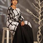 Nikhila Sankar Instagram - Black & White 🤍 PC: @jaihindh_photography MUA: @shami_s_makeover Outfit: @ohsenorita_clothing