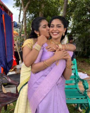 Nikhila Sankar Instagram - Such a lovely person to work with and be around 💜💜
Congratulations doll! Gatta kusthi is going to be a blockbuster hit!!!! 
#gattakusthi #chalchakka