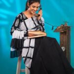 Nikhila Sankar Instagram - Black & White 🤍 PC: @jaihindh_photography MUA: @shami_s_makeover Outfit: @ohsenorita_clothing