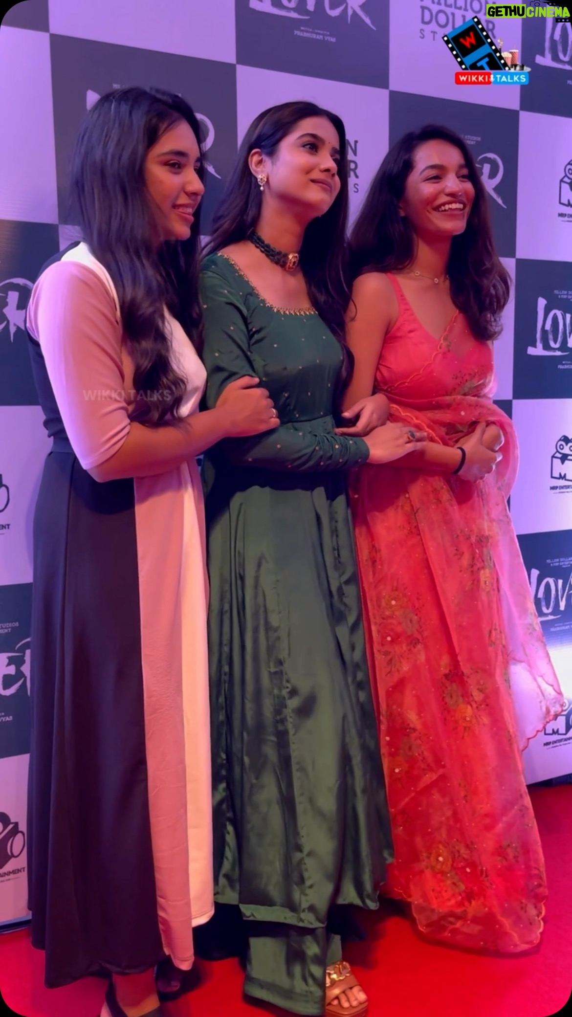 Nikhila Sankar Instagram - Give your Love to Feb -09th to our Lover‘s at Theaters ✨ @manikabali87 @srigouripriya @rseanroldan @rinibot @nikhila_sankar_ @yuvraj_ganesan @proyuvraaj #lover #tamilmovie #wikkitalks #wikkitalksreels