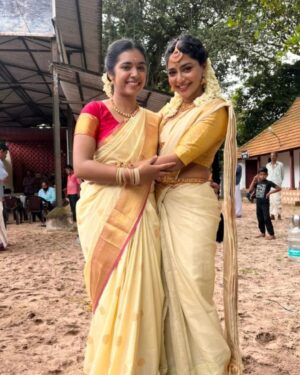 Nikhila Sankar Instagram - Such a lovely person to work with and be around 💜💜
Congratulations doll! Gatta kusthi is going to be a blockbuster hit!!!! 
#gattakusthi #chalchakka