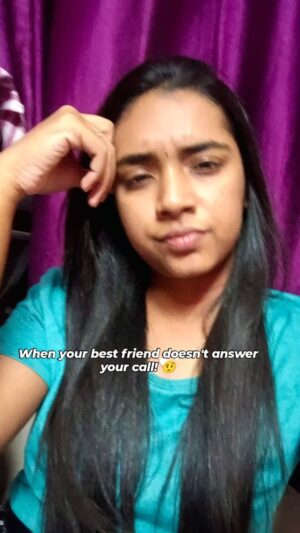 Nikhila Sankar Instagram - Tag your friends! I have tagged mine!🥲🙄💜🤣
.
.
.
.
.
.
#reelstamil #reelsexplore #instagood #viral #beyou #funny #trendingreels #reelitfeelit #relatable #trending #foryou #reellife #videooftheday #instagramreels #tamilcomedy #tamilmovie