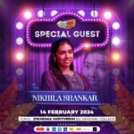 Nikhila Sankar Instagram - Meet The Walk-in Celebrity ✨ NIKHILA SHANKAR #iris #iris24 #viscom #department #cultural