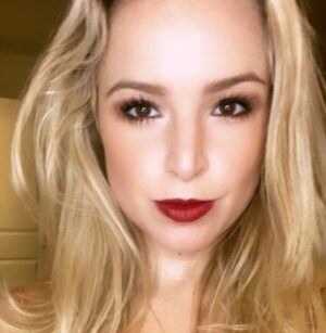 Nikki King Instagram - Ch-ch-ch-ch-ch-ch-ch-ch cherry blonde 🍒