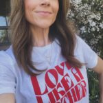Nikki DeLoach Instagram - ❤️ Love Like a Mother ❤️ I am proud to support the @allianceofmoms community and their mission to build bright futures for young parents who have experienced foster care. My friend @_heartmom_, who co-founded @allianceofmoms, mothers like no other. She believes deeply in the power of community and its purpose, which is to lift up, support, carry and love each other through all that motherhood can bring. Proceeds from this tee will benefit the work of the Alliance of Moms and support the essential services, education and advocacy so that young parents in foster care and their children can heal and thrive. A really cute tee for a really great cause. Click on the LINK in my bio to get yours ❤️