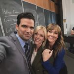 Nikki DeLoach Instagram - My writing partner @megmcnut and I had the honor of bringing to life a new mystery on @hallmarkmovie. We wrote the character of DA Quinn with @benjaminayres in mind. Thank God he said yes. And we couldn’t have asked for a more perfect leading lady in @kat.mcnamara, our Casey Barlowe. TRUE JUSTICE • Jan 12th • @hallmarkmovie