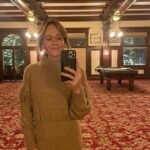 Nikki DeLoach Instagram - About an hour and twenty minutes from Denver, is a little slice of heaven called Estes Park, Colorado. Thank you so much to all the kind and lovely humans who brought me here to celebrate the holidays with you! And a special thank you to @thestanleyhotel. What a beautiful spot, with so much history, nestled in the mountains. Estes Park, you are gorgeous. ❤️ #visitestespark #colorado #hallmark #hallmarkchannel #holidayseason #christmas #thestanleyhotel #thestanleyhotelestespark #wonderview #community #joy #love