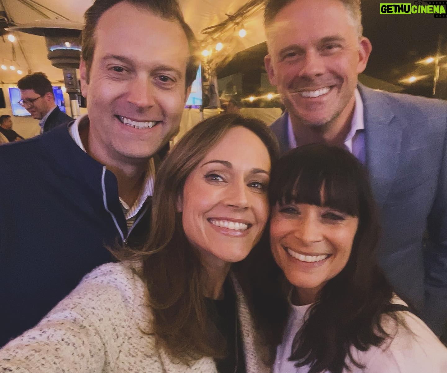 Nikki DeLoach Instagram - Today is my Mighty Mega’s birthday. She is my writing and producing partner and one of my best friends. Last Friday night, we gathered for Megan’s birthday to celebrate her and the premiere of the latest movie we wrote called, “True Justice.” We were surrounded by some of our nearest and dearest and it was pure JOY. Megan and I became work wives seven years ago. We wrote through Bennett’s diagnosis, his birth, the three heart surgeries that followed and all that entailed. We wrote through my Dad’s diagnosis, the journey with his disease and his passing. We wrote through her husband’s deployment. We wrote through Covid. And in 2023, we wrote “True Justice” through the death of her father. It’s been so so hard. Sometimes I look back and I don’t know how I survived these last seven years. And also God has been so good. I haven’t done a second of it without Megan by my side and an army of angels who have surrounded us, held us and loved us through it all. Just like they did on Friday night. We looked to our left and to our right and saw the smiling faces of so many earth angels who have carried us along the way. Megan, I love you so much. And I thank God every single day for gifting me with you. I pray that this next trip around the sun brings you more love and goodness than you ever imagined. Thank you for being my other half. Better together always. Happy birthday, my partner. ❤️