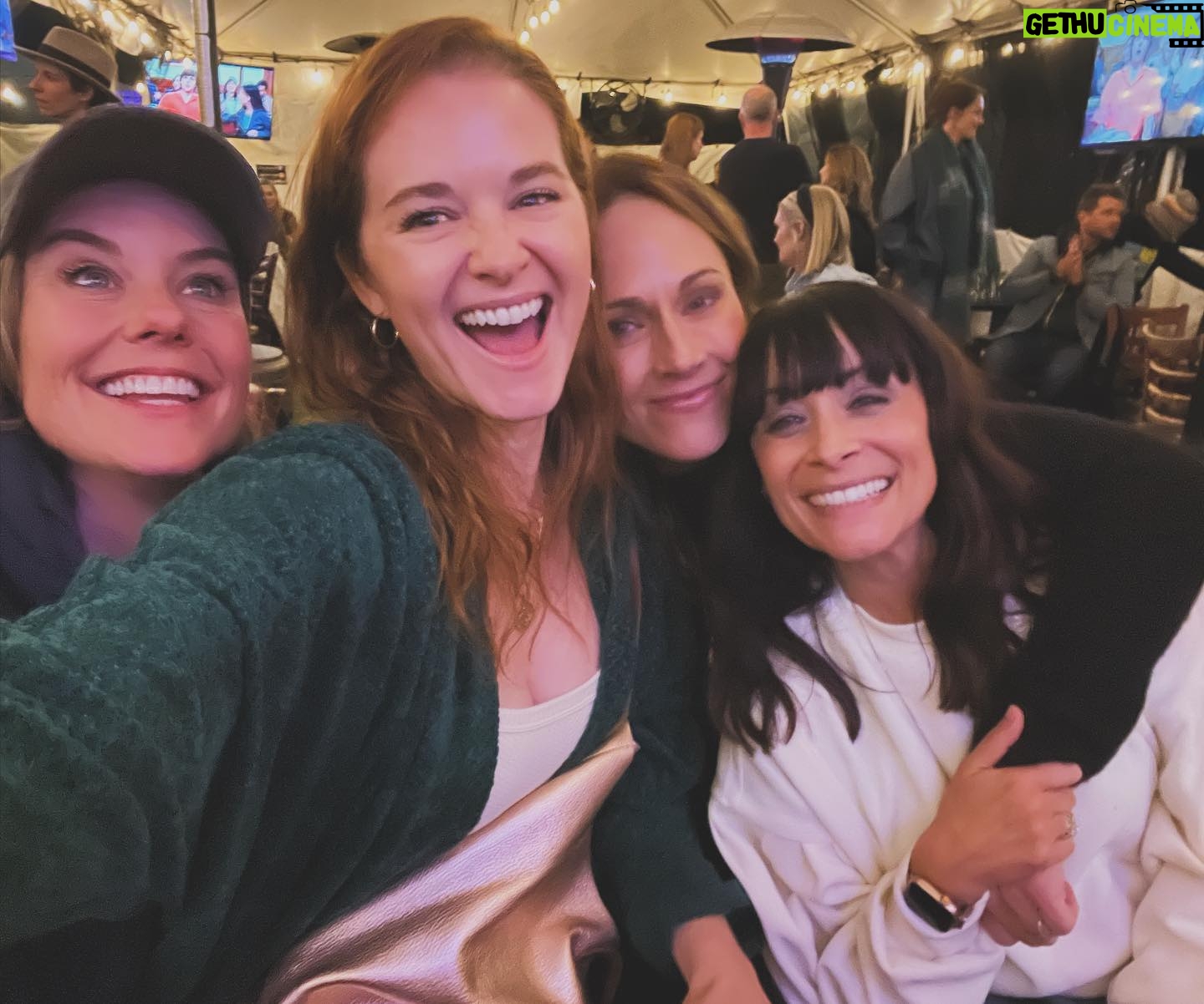 Nikki DeLoach Instagram - Today is my Mighty Mega’s birthday. She is my writing and producing partner and one of my best friends. Last Friday night, we gathered for Megan’s birthday to celebrate her and the premiere of the latest movie we wrote called, “True Justice.” We were surrounded by some of our nearest and dearest and it was pure JOY. Megan and I became work wives seven years ago. We wrote through Bennett’s diagnosis, his birth, the three heart surgeries that followed and all that entailed. We wrote through my Dad’s diagnosis, the journey with his disease and his passing. We wrote through her husband’s deployment. We wrote through Covid. And in 2023, we wrote “True Justice” through the death of her father. It’s been so so hard. Sometimes I look back and I don’t know how I survived these last seven years. And also God has been so good. I haven’t done a second of it without Megan by my side and an army of angels who have surrounded us, held us and loved us through it all. Just like they did on Friday night. We looked to our left and to our right and saw the smiling faces of so many earth angels who have carried us along the way. Megan, I love you so much. And I thank God every single day for gifting me with you. I pray that this next trip around the sun brings you more love and goodness than you ever imagined. Thank you for being my other half. Better together always. Happy birthday, my partner. ❤️