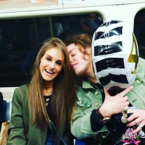 Nikki Grahame Instagram - Love this girl @doll_macintyre such a fun night! 🎉