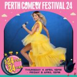 Nikki Osborne Instagram - I’m a cheap date. $24 for 24 hours. Tickets that is. Sydney and Perth comedy festivals. See you there! @sydneycomedyfestival @perthcomedyfestival