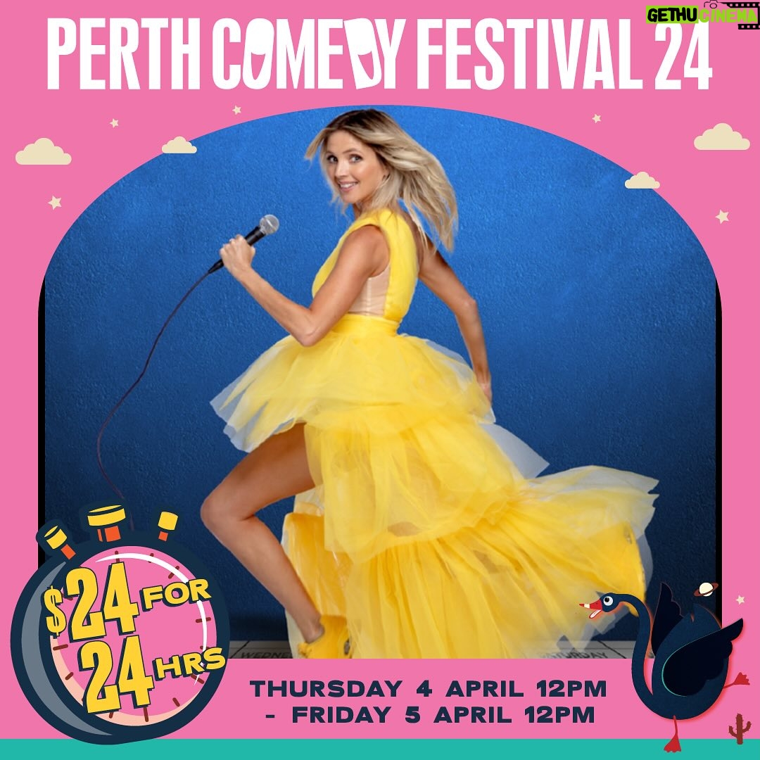 Nikki Osborne Instagram - I’m a cheap date. $24 for 24 hours. Tickets that is. Sydney and Perth comedy festivals. See you there! @sydneycomedyfestival @perthcomedyfestival