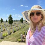 Nikki Osborne Instagram - We went to Somme to visit our Anzacs last year on holiday in France. I cried the whole time as I read the ages on the headstones. I hope they know we still hold them as the measure of true heroism especially in today’s society of online squabbles and self entitlement. #anzacday