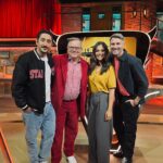 Nilam Farooq Instagram - Diese Herrenrunde darf ich heute um 21:25h auf @prosieben bei „Blamieren oder Kassieren XL“ aufmischen. Is halt nur die Frage, ob ich mich blamiere oder kassiere. Es wird spektakulär… so oder so. 🙈 Was denkt ihr? @elton_tv @ekofreezy @jochenschropp