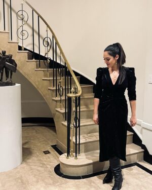 Nilam Farooq Instagram - nyc dump🗽50. International Emmy Awards, habe sogar eine Laudatio gehalten. Ereignisreiche Tage, nach sieben Jahren zurück in New York (bin damals ausgewandert), irgendwie auch sehr emotional. Heute bin ich viel glücklicher und es ist so viel Gutes passiert. Danke an @filmedienrw für die Einladung.