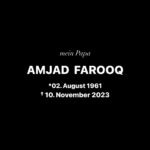 Nilam Farooq Instagram - Für Papa. du bist die letzten zwei Monate durch die Hölle gegangen und wir waren mit dir. Wir wären auch weiter mit dir durch jede Hölle gegangen und danach einmal um die Welt, so lange bis es wieder lebenswert für dich gewesen wäre. Wir müssen nicht vermuten, dass du glücklich warst, du hast es uns immer wieder gesagt. Wie sehr du Mama liebst, wie dankbar du für dieses Leben bist und wie stolz dich deine Kinder machen. Jede Woche hast du uns das gesagt. Ich weiß einfach nicht wie es gehen soll und ich vermisse dich so. Ich weiß nicht, wie ich die Tage in Zukunft schaffen soll an denen du in meiner glücklichsten Vorstellung immer dabei warst und eine Rolle gespielt hast. Ich hätte dir so gerne noch eine Freude mit ein paar Dingen in diesem Leben gemacht. Joni auch. Du weißt das und das tut am meisten weh. Wir dachten wir hätten noch oder zumindest wieder Zeit… Alles was du bist, bin ich. Ich sehe aus wie du. In jedem Leben und hätte ich noch 1000x Mal die Wahl, ich würde immer dich als meinen Papa aussuchen. Der stärkste, schlauste, respektvollste, toleranteste und dankbarste Mensch in meinem Leben, das reinste Herz und die schönste Seele - das bist du. Wenn das Wort Ehrenmann für jemanden erfunden wurde, dann für dich. Ich hoffe du bist in dem Paradies von dem du dein Leben lang geträumt und erzählt hast. Ich hoffe du bist stolz auf dich, dass du in dieser Welt bei niemandem Groll oder offene Rechnungen hinterlassen hast. Ich hoffe du passt auf Mama, Joni und mich und alle die dazugehören auf. Ich hoffe du hast deine alte Stärke zurück. Ich hoffe dein Leid hat ein Ende. Ich hoffe du hast deine Eltern und alle anderen wiedergetroffen. Ich hoffe du weißt, dass wir bis zur letzten Sekunde bei dir waren, bis zu deinem letzten Atemzug und für immer sein werden. Ich liebe dich über alles mein Papa und ich danke dir. Ich werde mich für immer fragen, wo du gerade bist und nach jedem Zeichen Ausschau halten. Du weißt nicht wie sehr es weh tut. Bis bald, mein Papa.