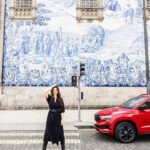 Nilam Farooq Instagram - werbung … when in PORTO with @skodade and @clemensporikys #skoda #karoq #simplyclever #farooqfaehrtkaroq