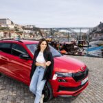 Nilam Farooq Instagram - werbung … when in PORTO with @skodade and @clemensporikys #skoda #karoq #simplyclever #farooqfaehrtkaroq