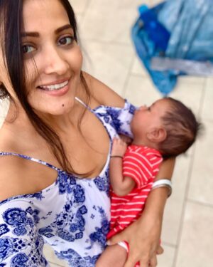 Nimisha Mehta Instagram - Happy 1st Birthday to my adorable nephew, Rivaan! And just like that you turn 1…if I had it my way I’d be kissing those fine chubby cheeks all day, everyday! 🩷 Here’s to wishing you have another year full of adventures and lots of daydreaming! Love you lots little man 😘