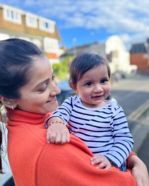 Nimisha Mehta Instagram - Happy 1st Birthday to my adorable nephew, Rivaan! And just like that you turn 1…if I had it my way I’d be kissing those fine chubby cheeks all day, everyday! 🩷 Here’s to wishing you have another year full of adventures and lots of daydreaming! Love you lots little man 😘