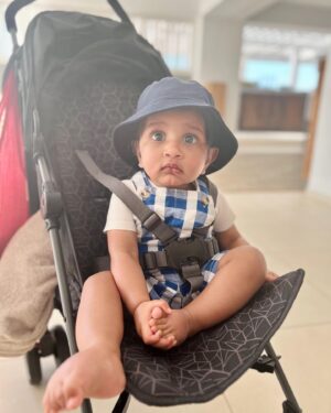 Nimisha Mehta Instagram - Happy 1st Birthday to my adorable nephew, Rivaan! And just like that you turn 1…if I had it my way I’d be kissing those fine chubby cheeks all day, everyday! 🩷 Here’s to wishing you have another year full of adventures and lots of daydreaming! Love you lots little man 😘