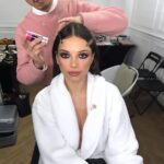 Nina Kaiser Instagram - Ich freue mich ganz doll euch zu verkünden, dass ich ab sofort Brand Ambassador für @lancomeofficial sein darf! Für mich ist damit letzte Woche in Paris ein kleiner Traum wahr geworden und ich freu mich schon euch die Ergebnisse zu zeigen. 🥰🎉 #makeup